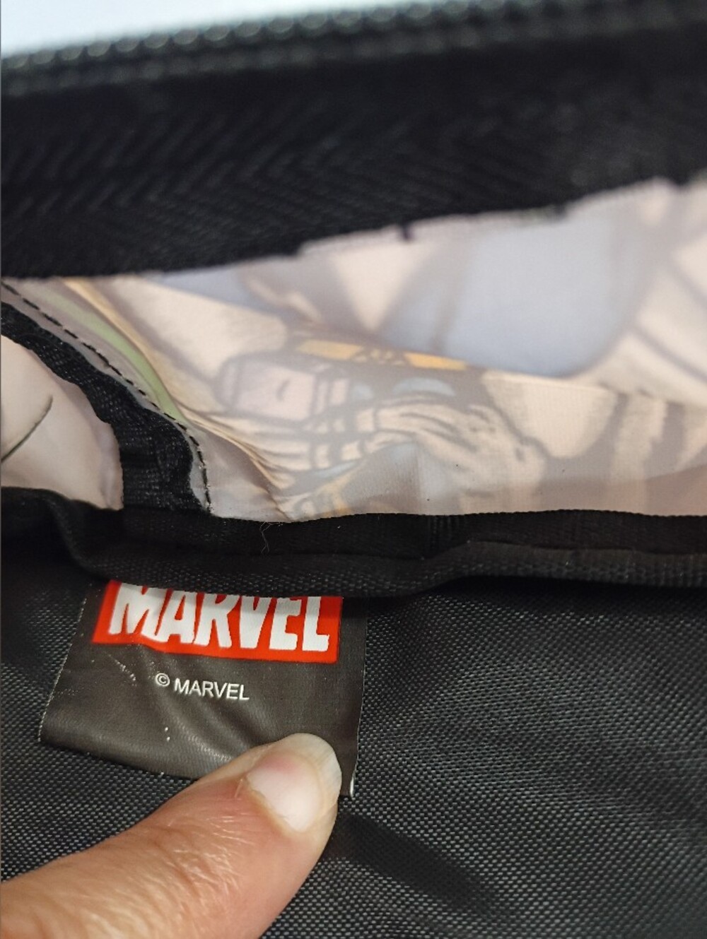 Marvel Multicolor Comic Panel Backpack - Picture 5 of 6